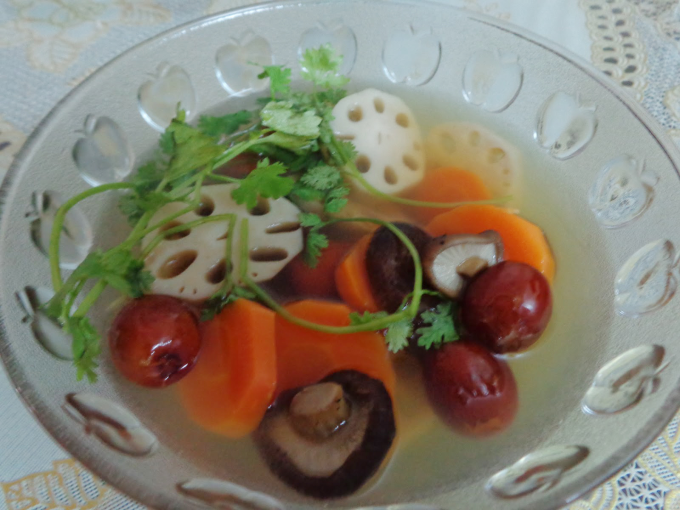 Canh sen dưỡng sinh